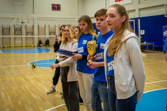 Люберецкие молодогвардейцы организовали окружной турнир по волейболу