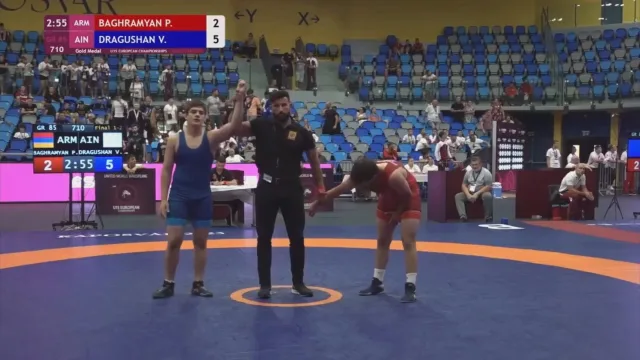 Владимир Волков поздравил победителя первенства Европы по греко-римской борьбе из Люберец