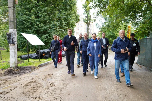 Владимир Волков:  реконструкцию Наташинского парка планируем завершить к началу сентября