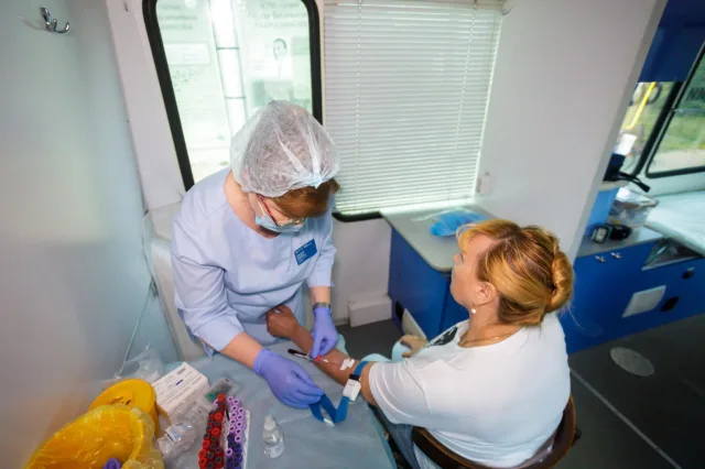 Жители Люберец 22 июля могут проверить здоровье в Центральном парке