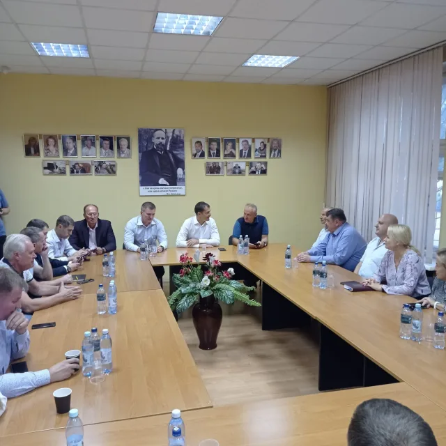 Владимир Волков поздравил СПП Люберец с 20-летием