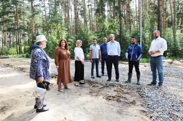 Владимир Ружицкий оценил благоустройство парка в Люберцах