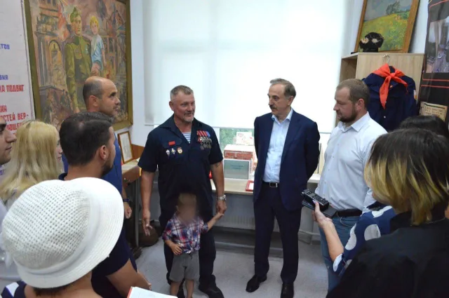 Владимир Ружицкий встретился с бойцом СВО из Люберец