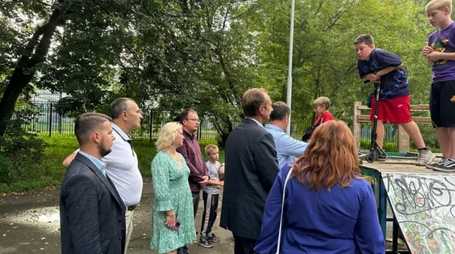 Депутат Люберец обсудил с жителями строительство нового скейт-парка