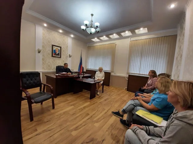 Депутат Мособлдумы встретилась с работниками управляющей компании  Люберец