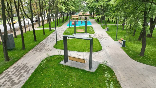 В Люберцах завершили благоустройство территории станции «Панки» МЦД-3