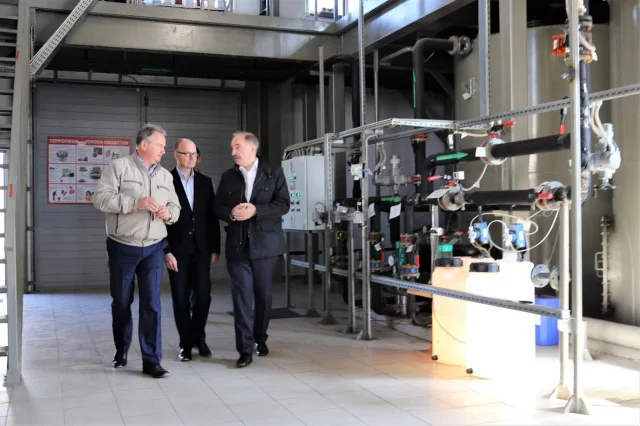 Владимир Ружицкий проверил работу котельной в поселке Люберец