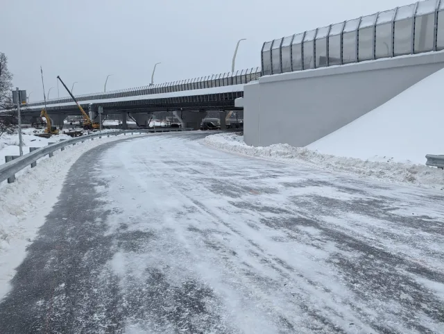 В Люберцах открыли движение по разворотной петле, которая сократит время выезда из ЖК