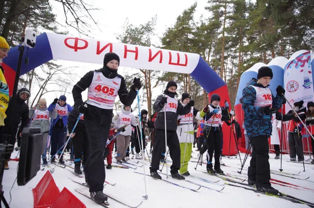 Порядка 600 спортсменов приняли участие в «Люберецкой лыжне»