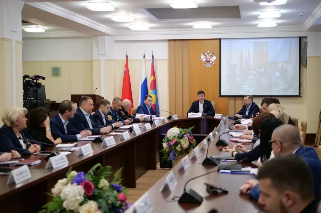 Владимир Волков провел оперативное совещание в Люберцах