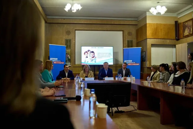 Депутат Госдумы Алла Полякова выступила с отчетом о депутатской работе в Люберцах