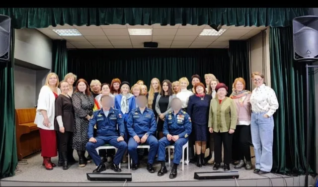 Военнослужащие из 45-й отдельной гвардейской бригады спецназначения ВДВ России встретились с люберчанами