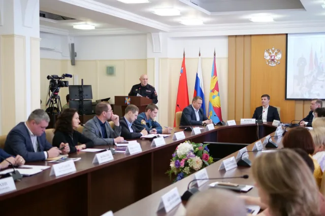 Владимир Волков провел оперативное совещание в Люберцах