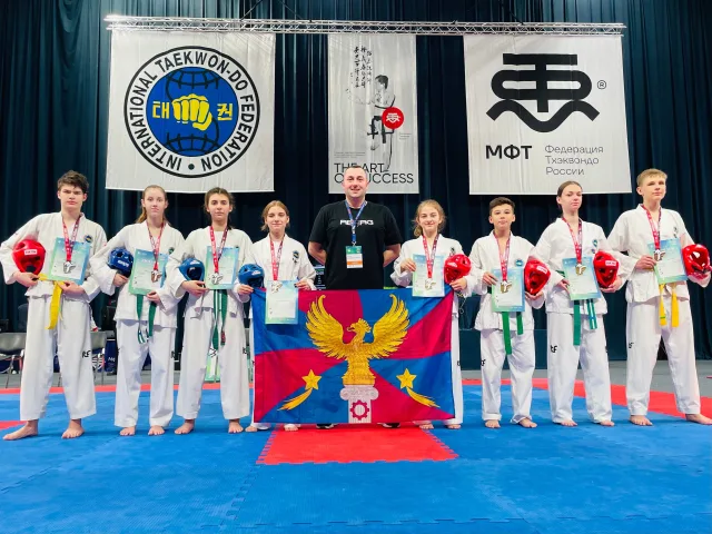Более 50 медалей завоевали спортсмены Люберец на соревнованиях Кубка России по тхэквондо