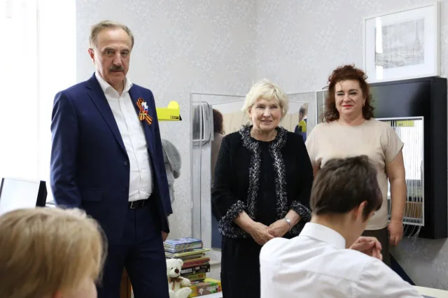 Лидия Антонова провела урок мужества для воспитанников семейного центра Люберец