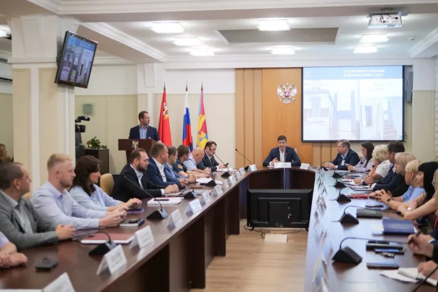 Владимир Волков провел оперативное совещание в Люберцах