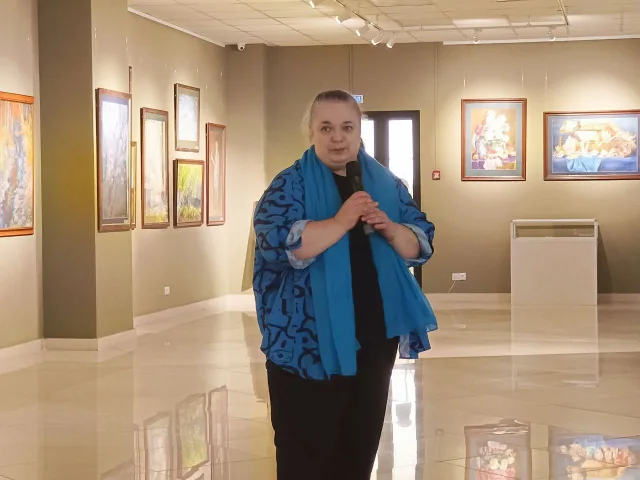 Выставка ученицы Сергея Андрияки открылась в Люберцах