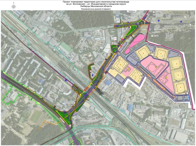 Северную и южную части Люберец соединит новая эстакада