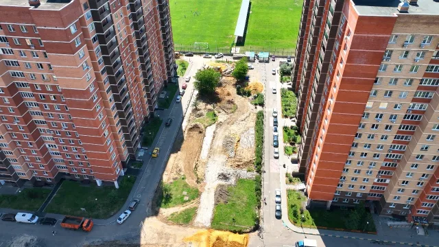 В поселке Люберец осенью планируют открыть новый сквер 