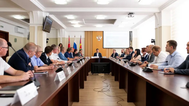 Владимир Волков провел оперативное совещание в Люберцах