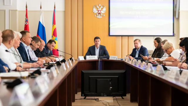 Владимир Волков провел оперативное совещание в Люберцах