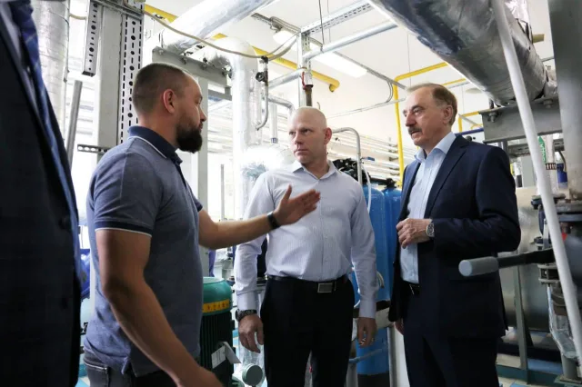 Владимир Ружицкий проверил готовность котельной к предстоящему отопительному сезону
