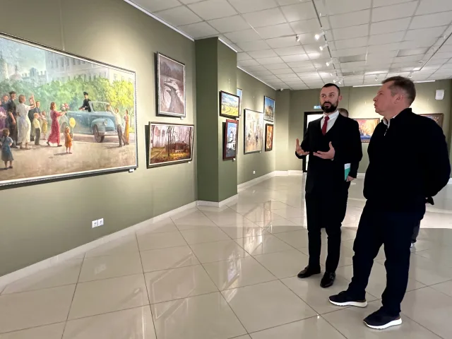Первый замглавы городского округа Люберцы встретился с руководством музейно-выставочного комплекса