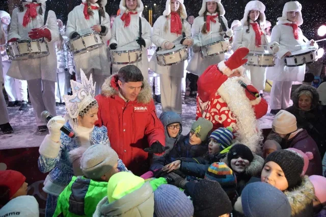 Огни на главной елке Люберец зажгут 1 декабря