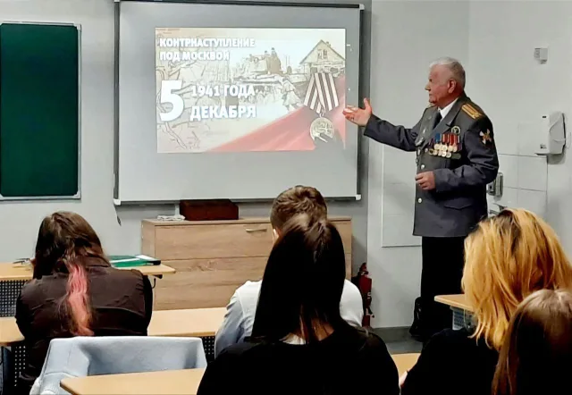 Сотрудники Росгвардии провели тематический урок для школьников Люберец