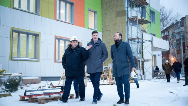 Завершается строительство нового детского сада в посёлке ВУГИ Люберец