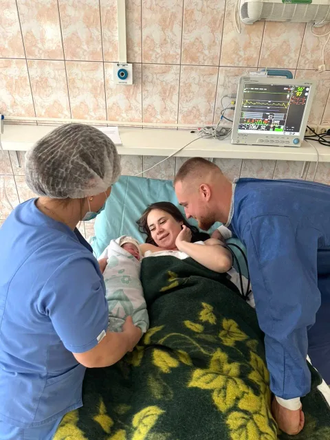 Первой новорожденной в 2025 году в Люберецком родильном доме стала девочка Таисия