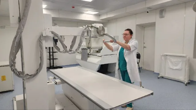 Новый рентген-кабинет открыли в Центральной поликлинике Люберец