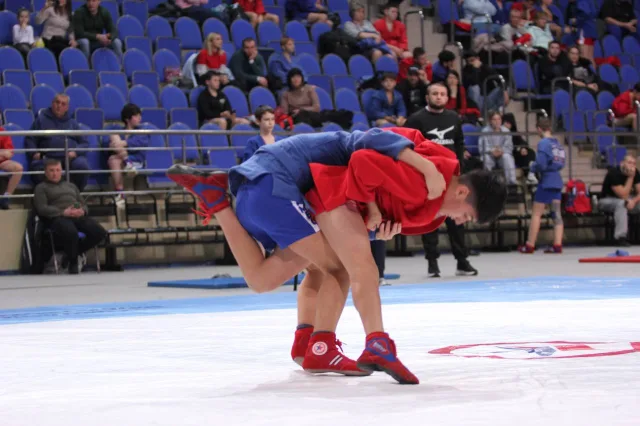 Более тридцати медалей завоевали спортсмены Федерации самбо Люберец на открытом первенстве округа