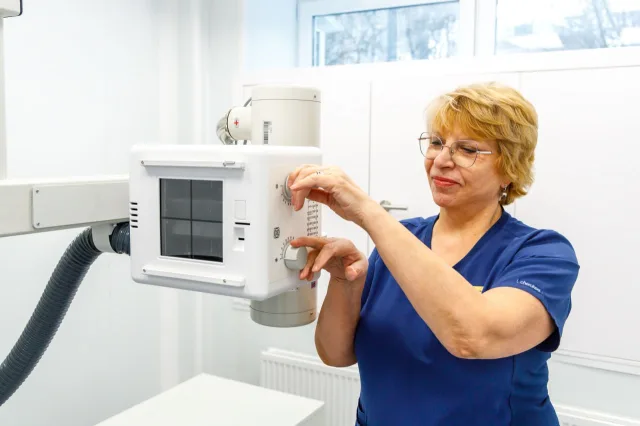 Кабинет флюорографии после капитального ремонта готовят к открытию в поликлинике Люберец