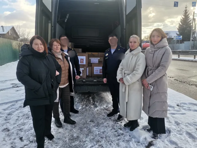 Общественники Люберец передали партию гуманитарного груза для военнослужащих в зону СВО