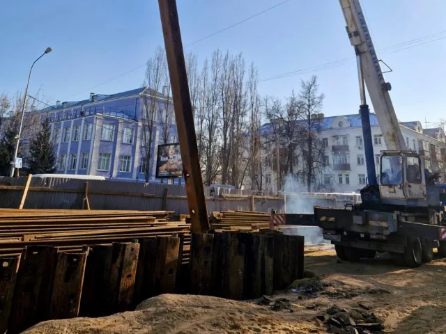 Строительство подземного перехода стартовало в Люберцах