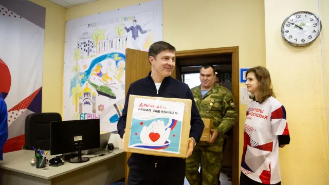 Глава Люберец Владимир Волков принял участие в акции «Доброе дело»