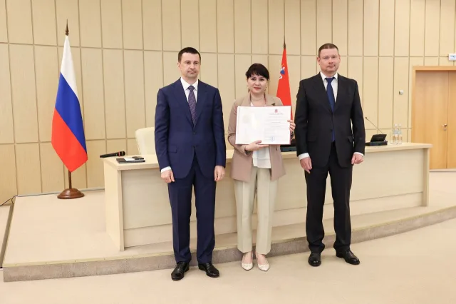 Сертификат по программе «Социальная ипотека» получил врач-терапевт из Люберец