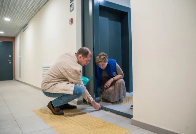 В Люберцах продолжается проработка маршрутов доступной среды для участников СВО