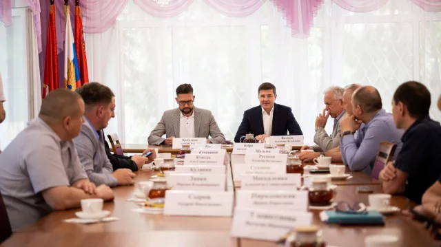 Владимир Волков встретился с Советом директоров предприятий Дзержинского