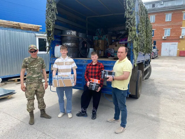 Депутат Люберец передал гуманитарную помощь
