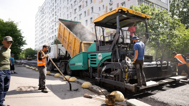 Работы по комплексному благоустройству дворов в Люберцах завершены на 12-ти объектах