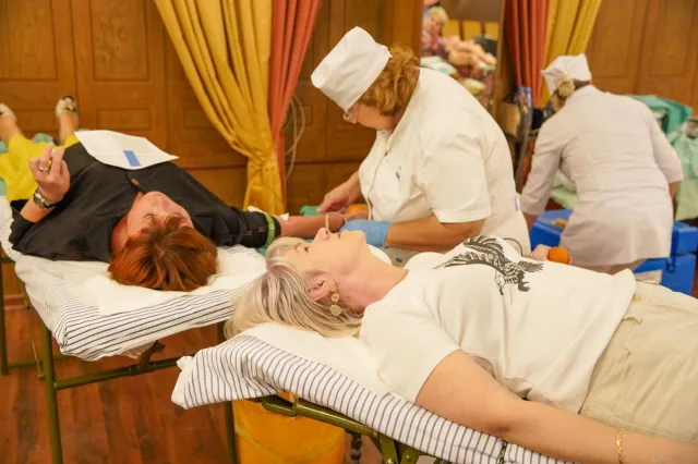 Сдать кровь для пациентов госпиталя, участников СВО жители Люберец могут 19 июня