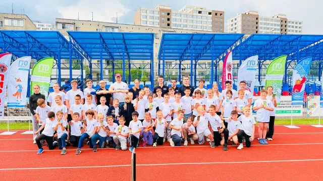 Около 40 спортсменов школы самбо «Борец» Люберец приняли участие в сдаче нормативов ГТО