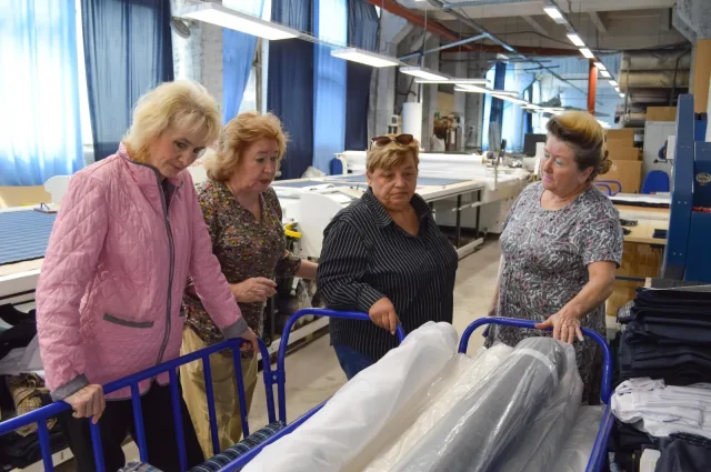 Волонтёры «Домашнего очага» начали сотрудничество с текстильным производством Люберец