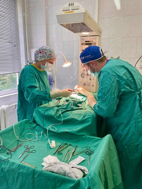 Редкую аномалию у новорожденной устранили врачи МОЦОМД Люберец