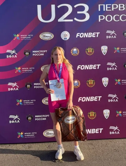 Спортсменка из Люберец стала призёром первенства России по лёгкой атлетике