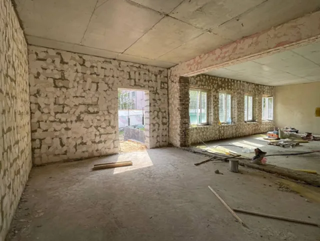 Работы по внутренней отделке помещений начались в ДШИ №1 Люберец