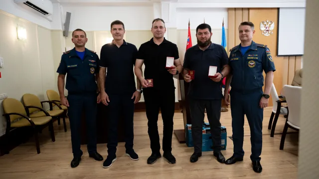 Ветераны СВО из Люберец спасли жильцов при пожаре