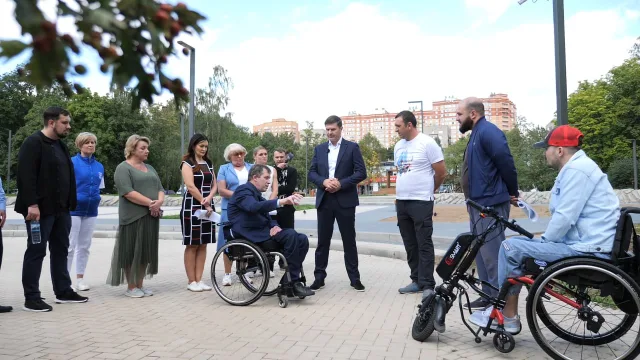 Открытие сквера имени Бориса Громцева в Дзержинском городского округа Люберцы состоится 13 сентября